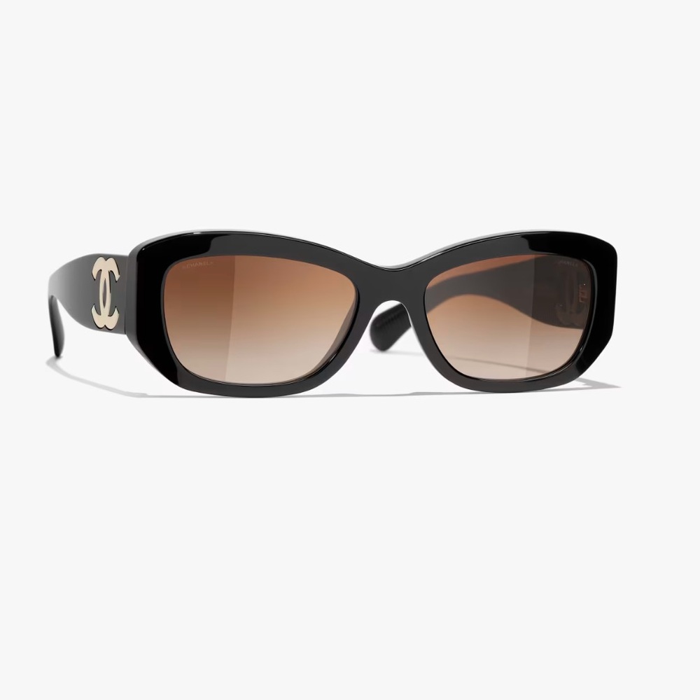 2024 Chanel Sunglasses in black